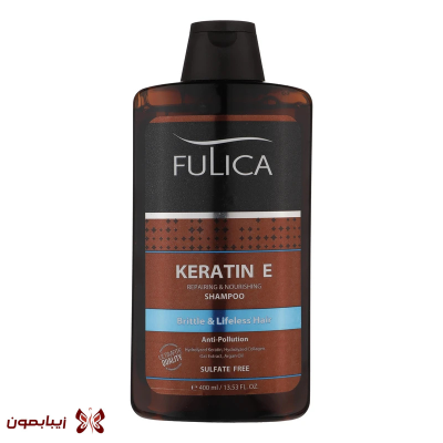 شامپو تقویت کننده مو فاقد سولفات مدل keratin E فولیکا
