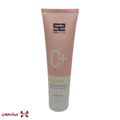 ژل شستشوی صورت مدل syn decolor حاوی ویتامین سی حجم 150 میلی لیتر ساین اسکین